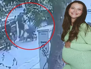 Ünlü oyuncu İrem Helvacıoğlu’nun bebeğiyle ölümden döndüğü an kamerada