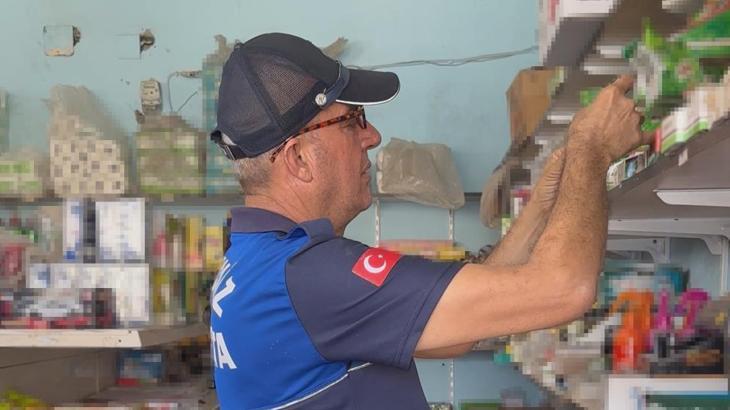 Yer: Mersin! Ürünlerin son kullanım tarihini gören zabıtalar da şaşkına döndü
