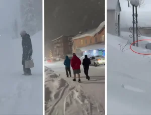 -27 derecede şortla yürüyenler: Sibirya’dan akılalmaz görüntüler