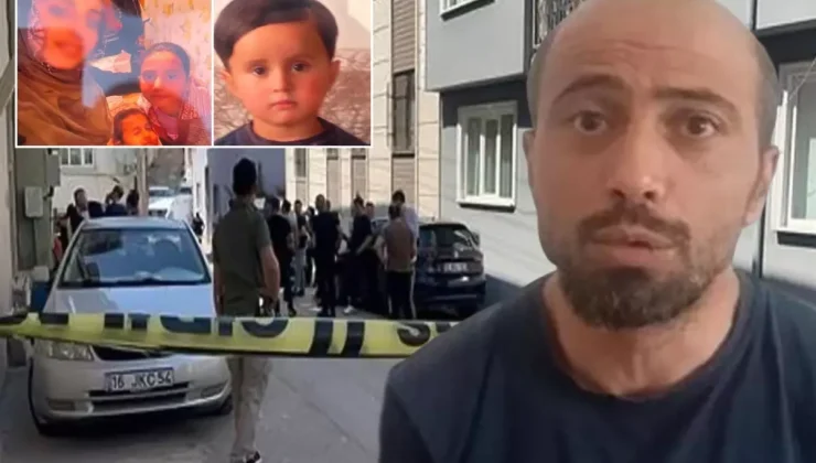 3 çocuğunu katleden cani, eşine "Çocuklar kara toprak oldu" yazılı mesaj atmış