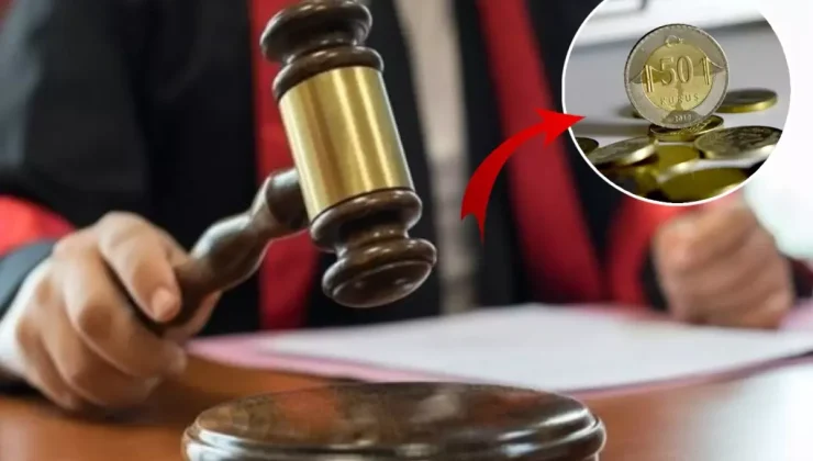 50 kuruş için 1600 dava açtı, cezayı yedi