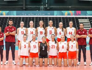 A Milli Kadın Voleybol Takımı, İran’a set vermedi!