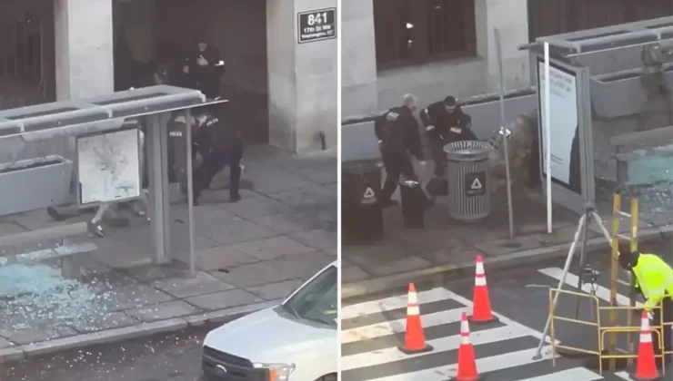 ABD’yi sarsan olaydan ilk görüntüler! Saldırgan böyle yakalandı