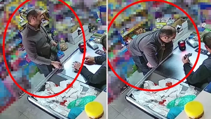 Ailesiyle birlikte ölü bulunan adamın alışveriş yaptığı anlar kamerada