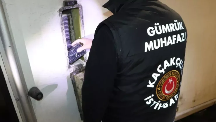 Ankara-Gürbulak Gümrük Kapısı’nda 721 kilo sıvı metamfetamin ele geçirildi