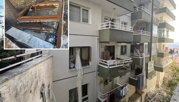 Ankara’da doğal gaz borusu kesilen dairede patlama