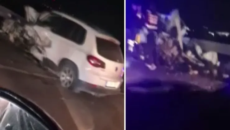 Ankara’da iki otomobil kafa kafaya çarpıştı: 4 ölü, 3 yaralı