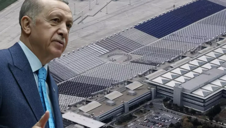 Atatürk Havalimanı’nda teslime hazır 9 bin 200 araç tek karede görüntülendi