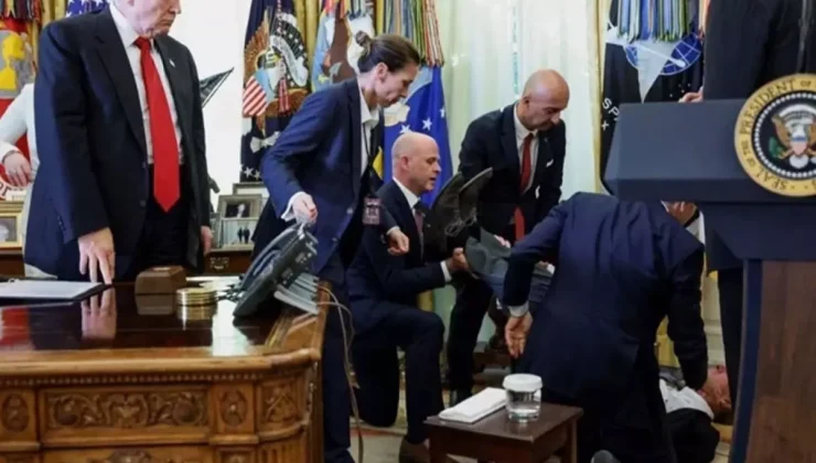 Beyaz Saray’da korku dolu anlar! İlk müdahaleyi Mehmet Öz yaptı