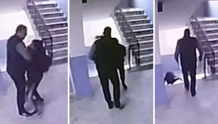 Bu nasıl öğretmen? Okul müdürü, otizmli öğrenciyi merdivenlerden aşağı fırlattı