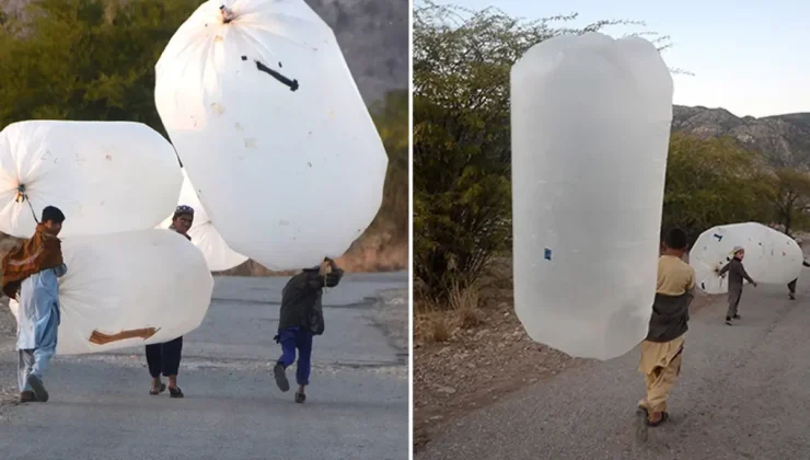 Çaresizlik neler yaptırıyor! Naylon torbalara doldurup evlerinde kullanıyorlar