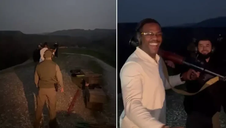 Çeçenistan’a giden MMA dövüşçüsüne RPG ile atış yaptırıldı