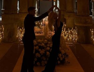 Cengiz Ünder Yerebatan Sarnıcı’nda evlenme teklifinde bulundu