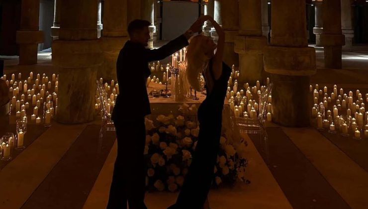 Cengiz Ünder Yerebatan Sarnıcı’nda evlenme teklifinde bulundu