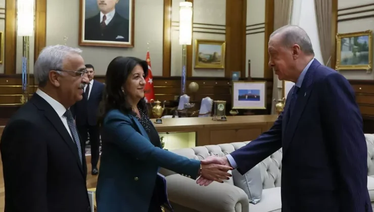 Cumhurbaşkanı Erdoğan: DEM Parti ile görüşme umut vericiydi