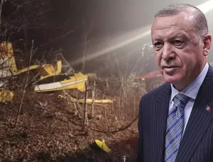Cumhurbaşkanı Erdoğan’dan şehit pilot için başsağlığı mesajı