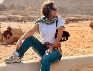 Damla Sönmez, Mısır gezisini paylaştı