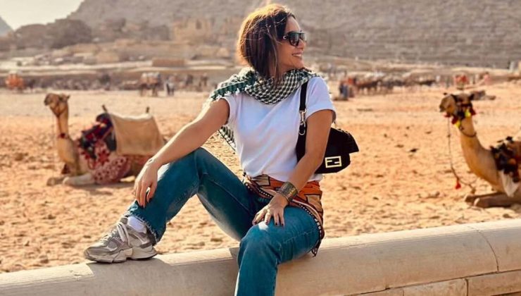 Damla Sönmez, Mısır gezisini paylaştı