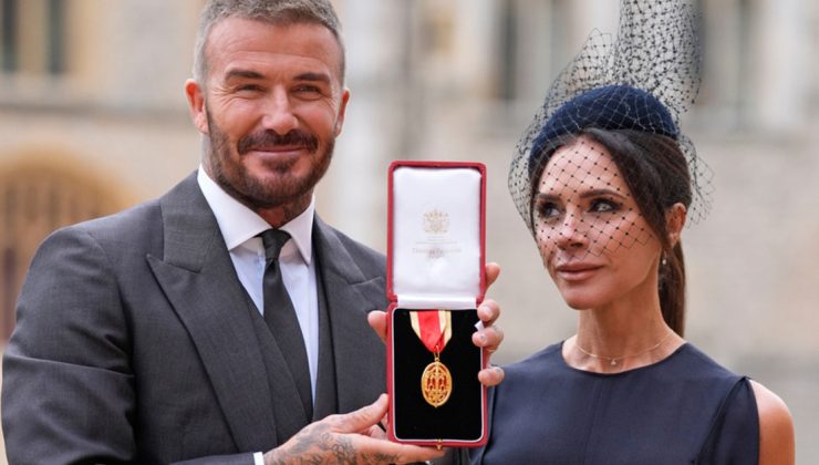 David Beckham’dan eşi Victoria Beckham’a: Leydim!
