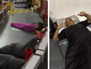 Dünya devinden örnek davranış! Stadyumu evsizlere açtılar