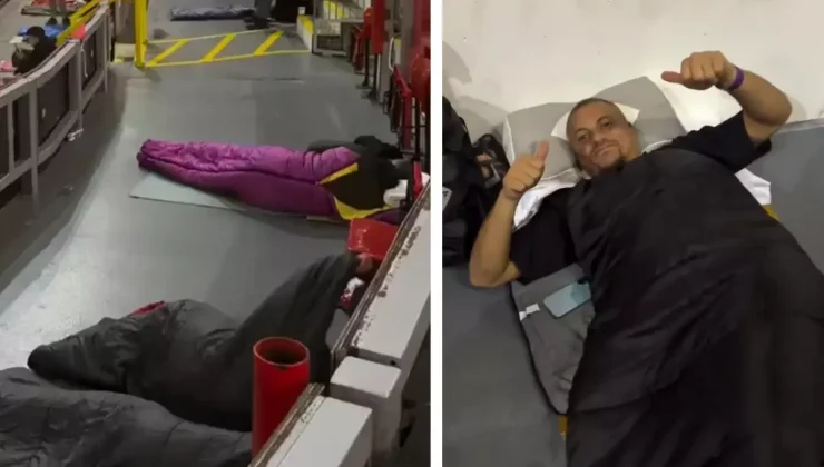 Dünya devinden örnek davranış! Stadyumu evsizlere açtılar