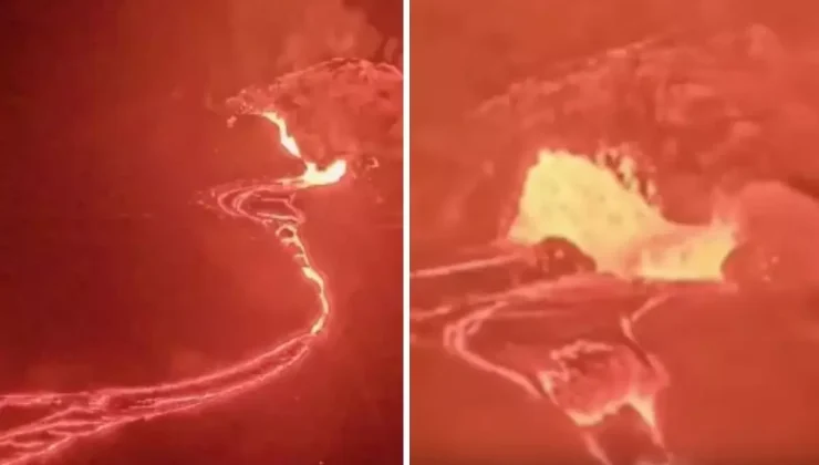 Dünyanın en aktif yanardağı harekete geçti