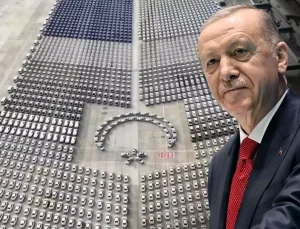 Erdoğan törenle dağıttı! 9 bin 200 araç tek karede böyle görüntülendi