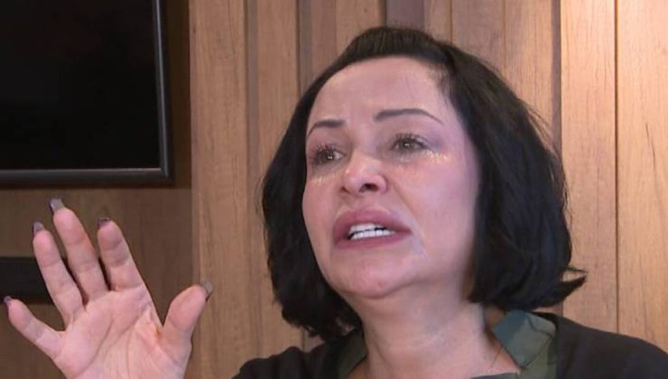 Evrim Akın gözyaşlarına boğuldu