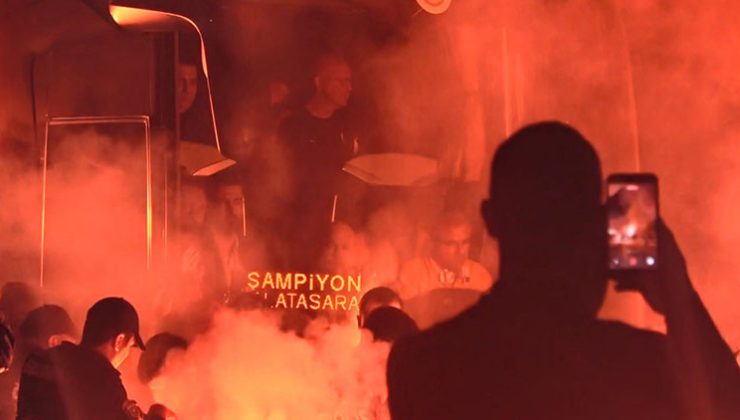 Galatasaray, Kocaeli’nde coşkulu karşılama!