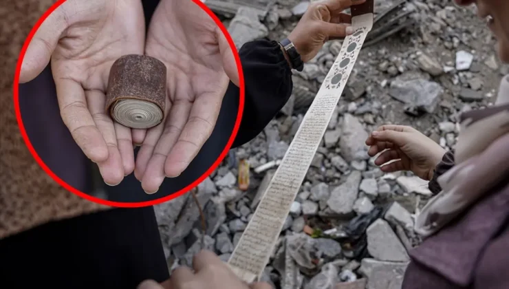 Gazze’de enkaz altında kalan Osmanlı eserleri aranıyor