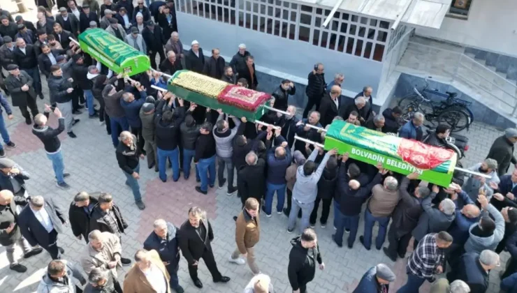 Gıda zehirlenmesi şüphesiyle ölen anne çocukları ile birlikte torağa verildi