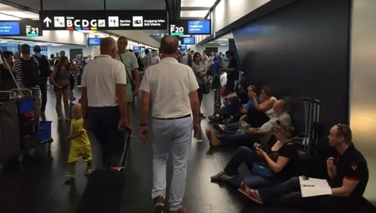 Havalimanlarında kriz! Uçaklar yere indiriliyor