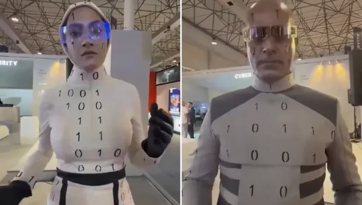 İran’ın "insanı robotları" fuara damga vurdu! Gerçek ortaya çıkınca alay konusu oldu