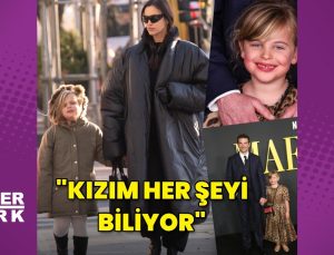 Irina Shayk: Kızım ebeveynlerinin tanınmış kişiler olduğunu biliyor