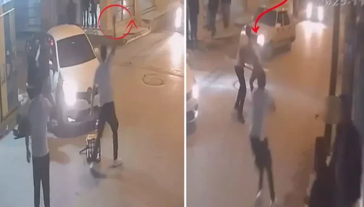 İzmir’de 1 kişinin öldüğü, 3 kişinin de yaralandığı saldırı güvenlik kamerasında