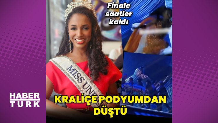 Kainat Güzellik Yarışması’nda Jamaikalı güzel podyumdan düştü