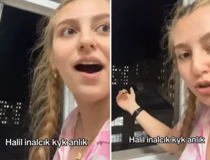 Karşısındaki erkek yurdunu gösterip yapılanlara isyan etti