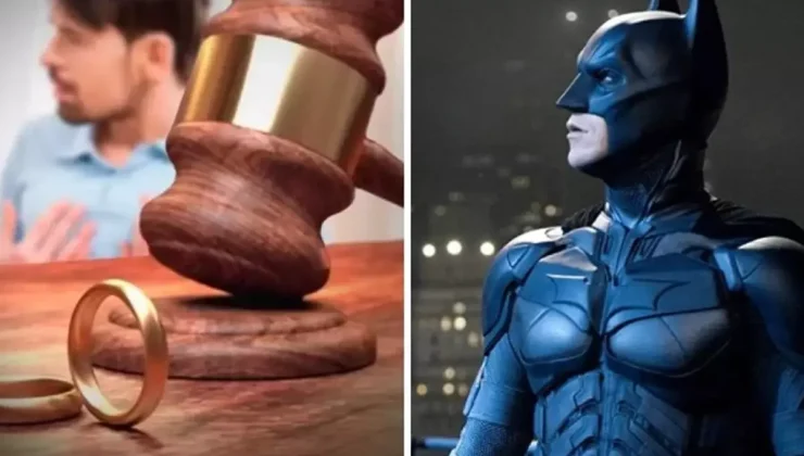 Kendini Batman sanan kocasına boşanma davası açtı