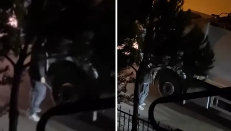 Küfürler savurdu, levyeyle saldırdı! O anlar kameralarda