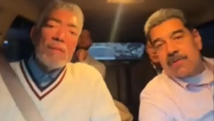 Maduro’dan ‘Saklanıyor’ iddialarına direksiyon başında cevap