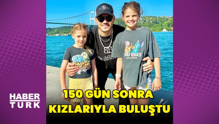 Mauro Icardi, 150 gün sonra kızlarıyla buluştu