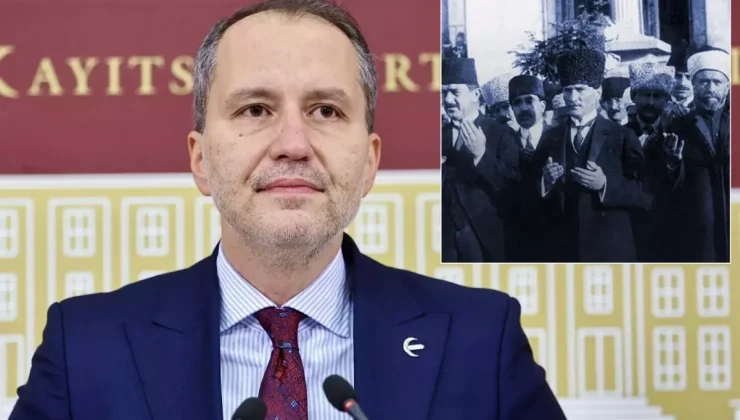 Mustafa Kemal Atatürk’ü anan Fatih Erbakan’ın paylaşımına tepki var
