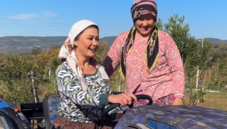 Nurgül Yeşilçay’ın köyde bir günü