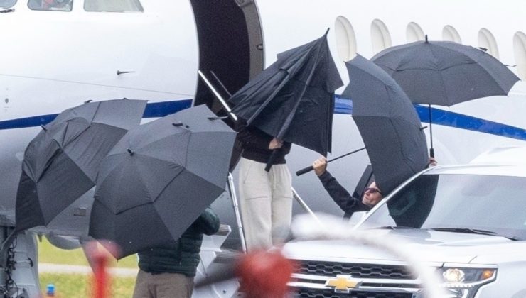 Özel jetten inen Taylor Swift’e koruma kalkanı