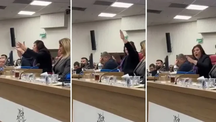 Özlem Çerçioğlu’nun küplere bindiği an! Masaya vura vura konuştu