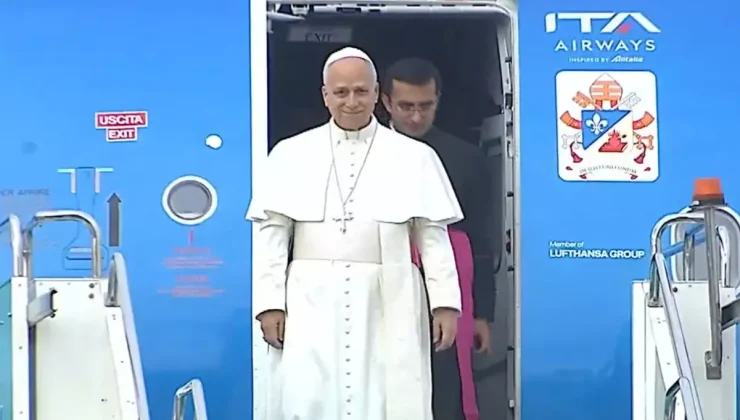 Papa 14. Leo, Ankara’da! İşte ilk görüntüler ve karşılayan isim