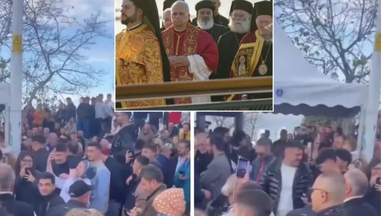 Papanın gittiği şehir karıştı! Kalabalıktan tek bir slogan yükseldi