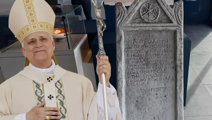 Papa’nın ziyaret edeceği İznik’te su altından 2 bin yıllık beddua çıktı