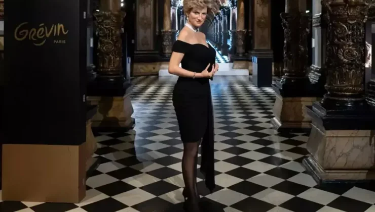 Paris’teki Grévin Balmumu Müzesi, Prenses Diana’yı intikam elbisesi ile koleksiyonuna ekledi