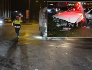 Polisten kaçan ehliyetsiz sürücü dehşet saçtı! Yaralılar var